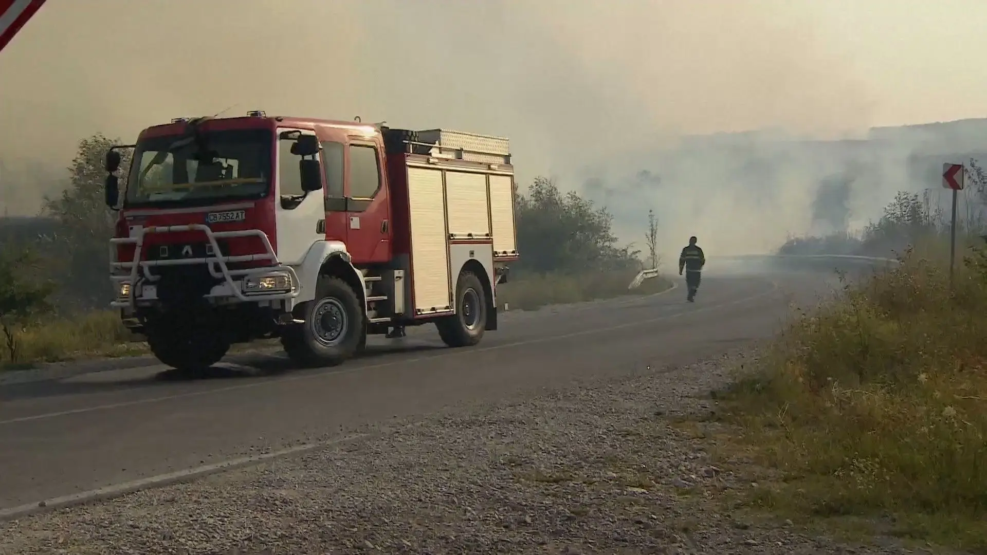 Pelo menos dois mortos e um ferido em incêndios florestais na Bulgária