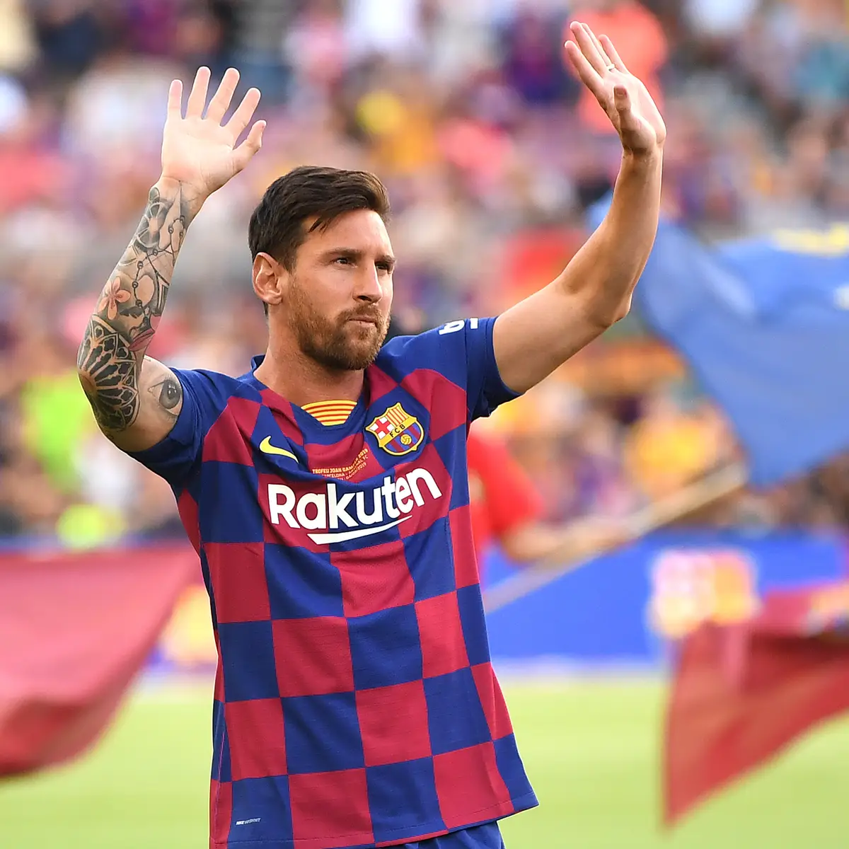 Qual é a altura de Lionel Messi?