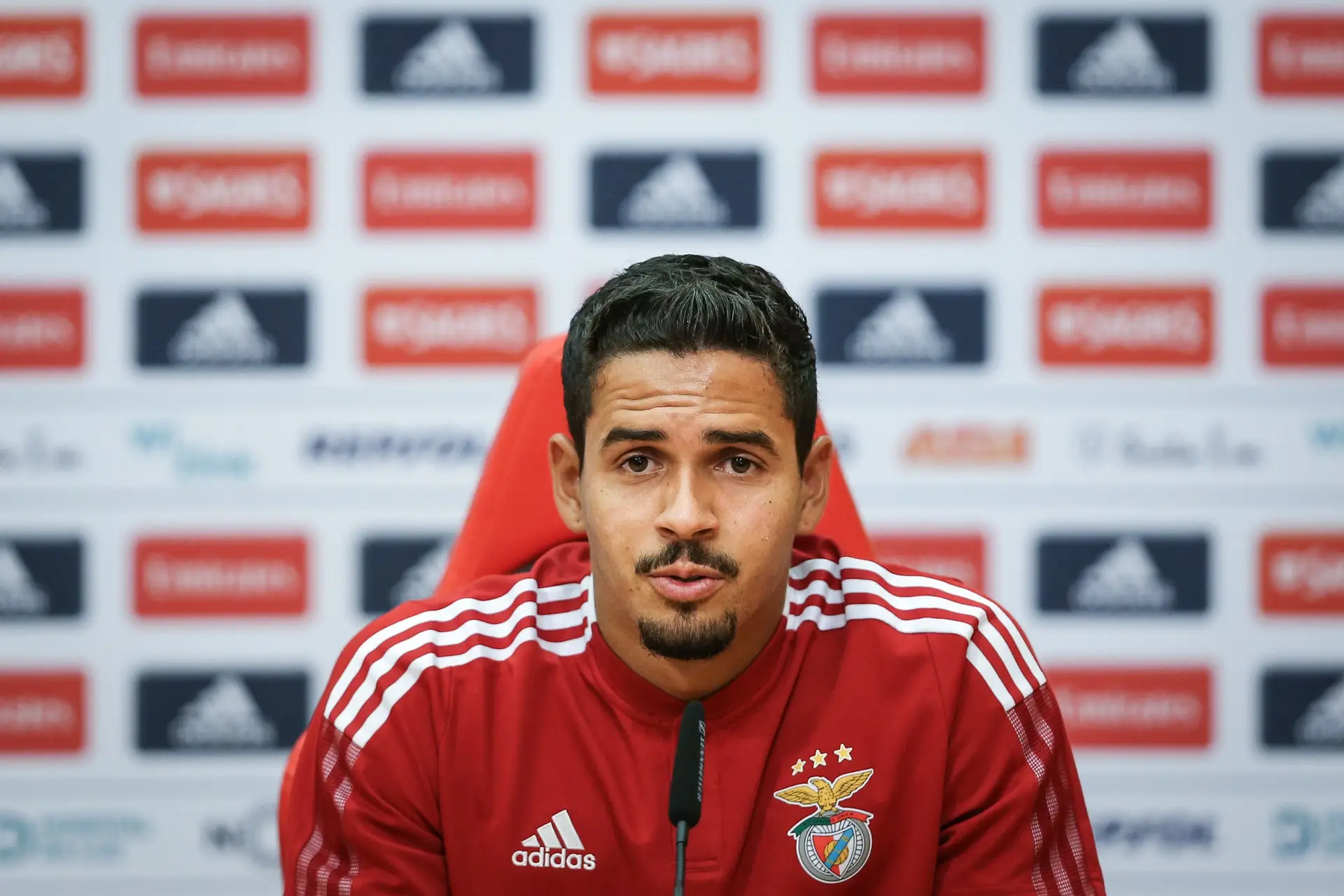 O defesa do Benfica, Lucas Veríssimo