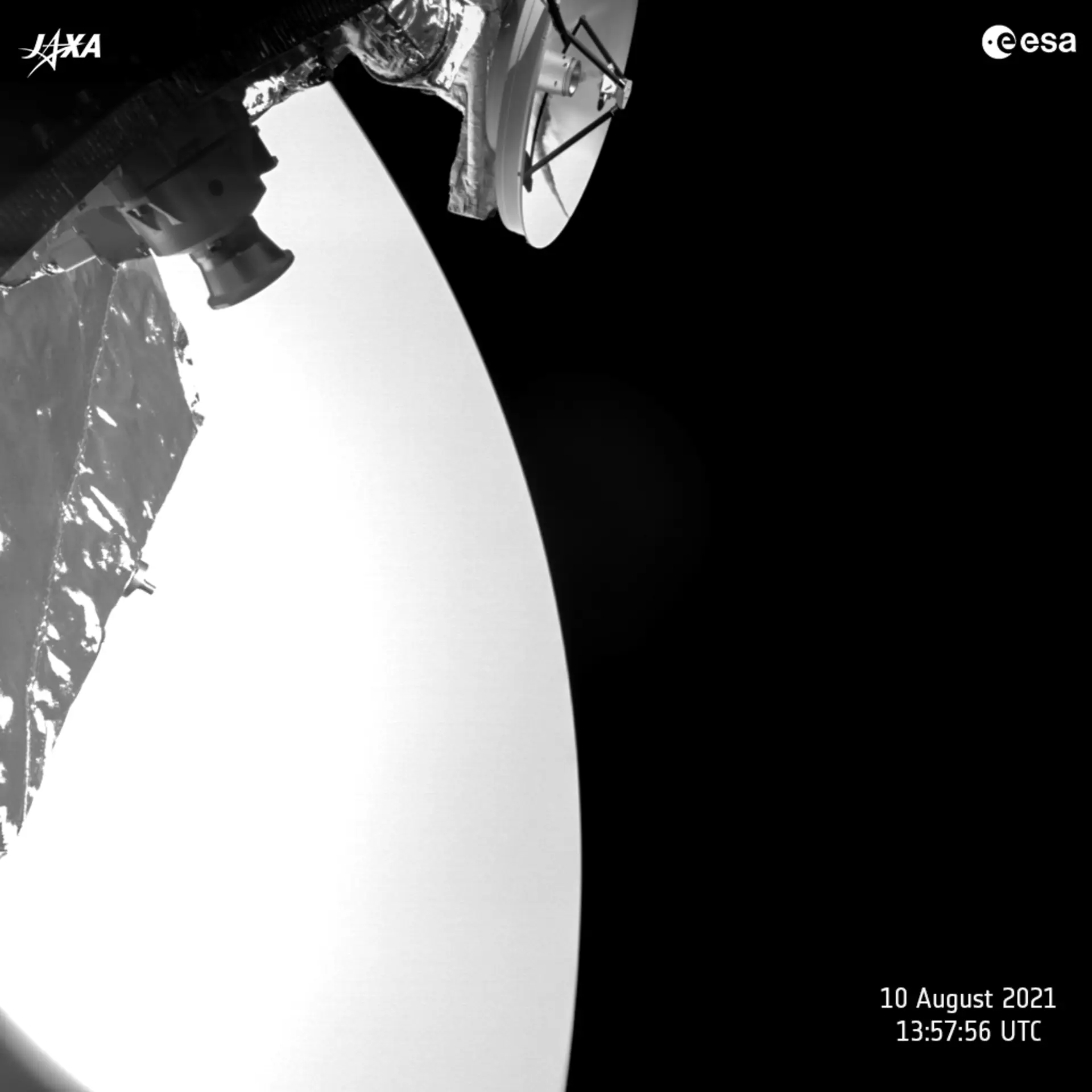 Agência Espacial Europeia divulga imagem de Vénus captada por sonda