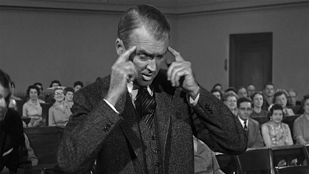 James Stewart sob a direcção de Otto Preminger: no labirinto de um filme de tribunal
