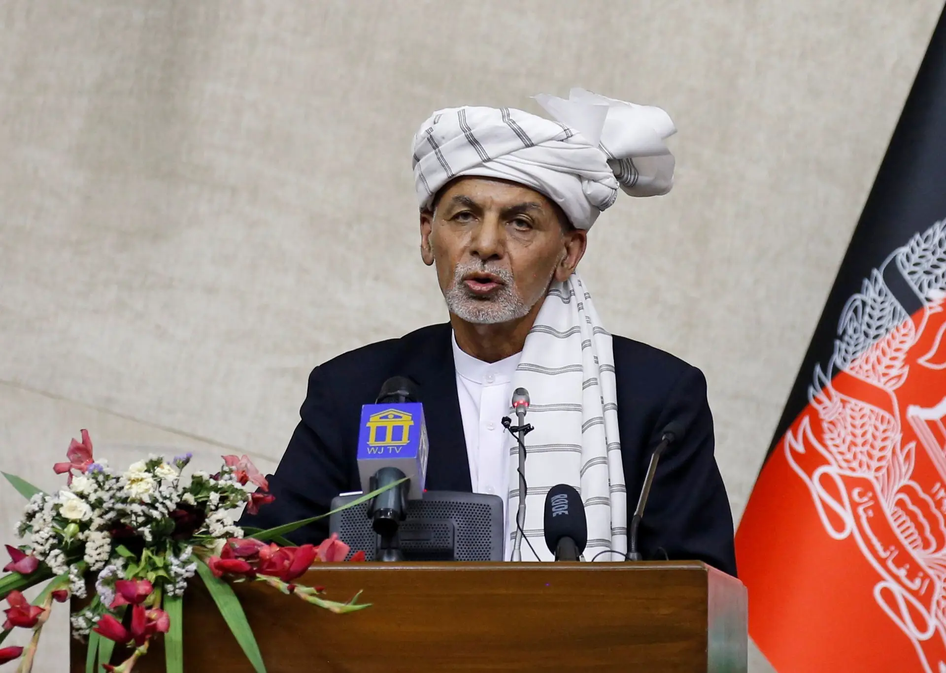 Ashraf Ghani, Presidente do Afeganistão.