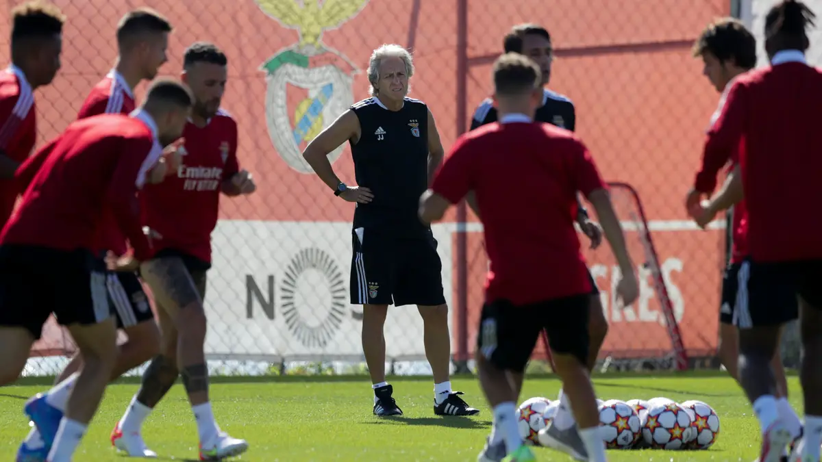 Treino do Benfica
