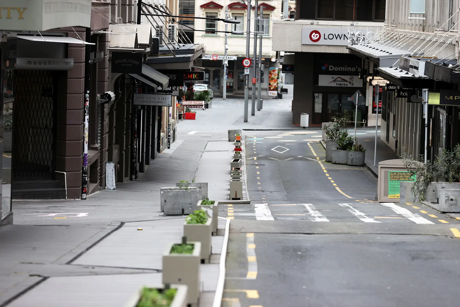 Auckland em confinamento