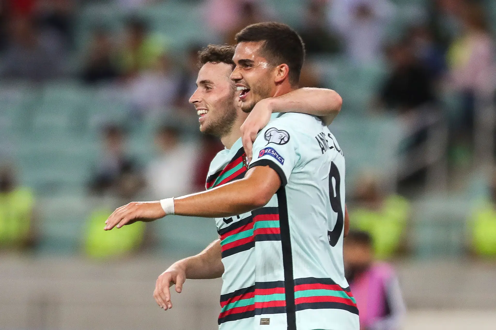 Portugal vence no Azerbaijão e fica mais perto do Mundial 2022