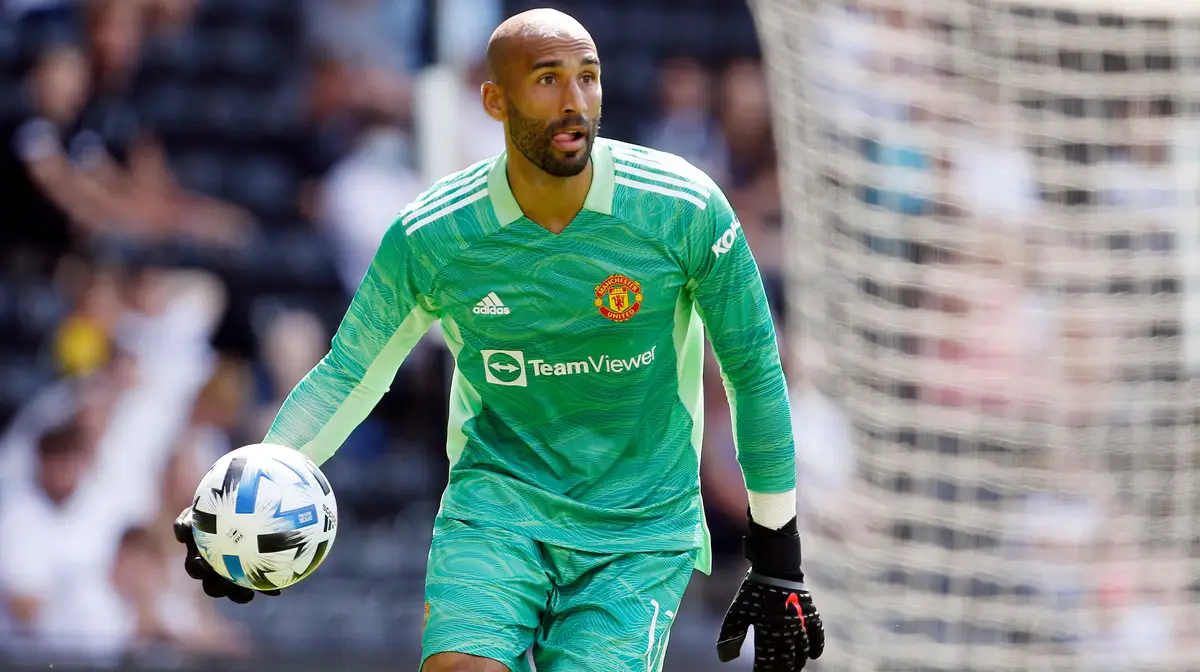 Lee Grant, guarda-redes do Manchester United.