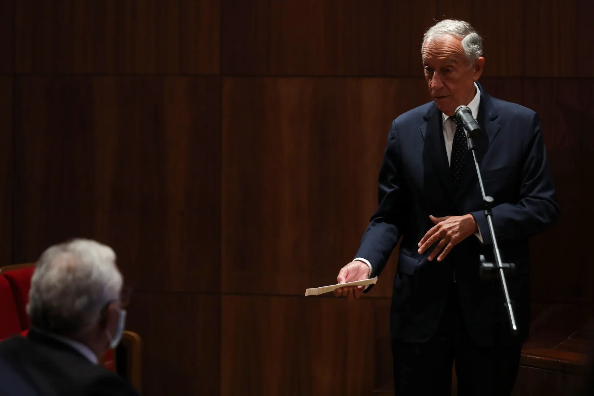 Covid-19: Marcelo diz que portugueses votaram a favor da vacinação com "maioria nunca vista"