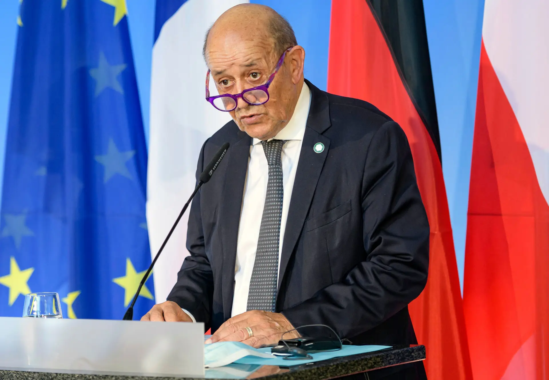 MNE francês Jean-Yves Le Drian