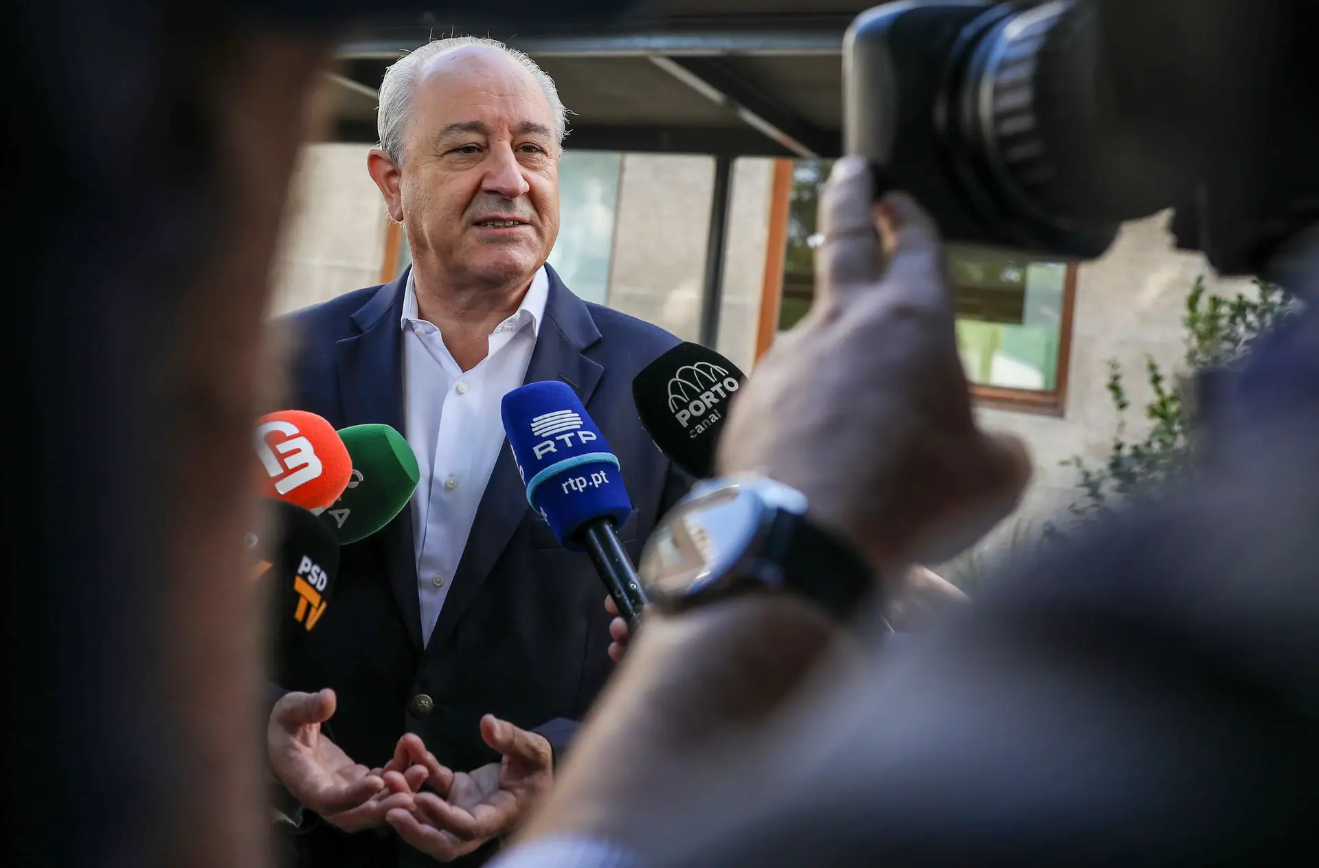 O líder do PSD, Rui Rio