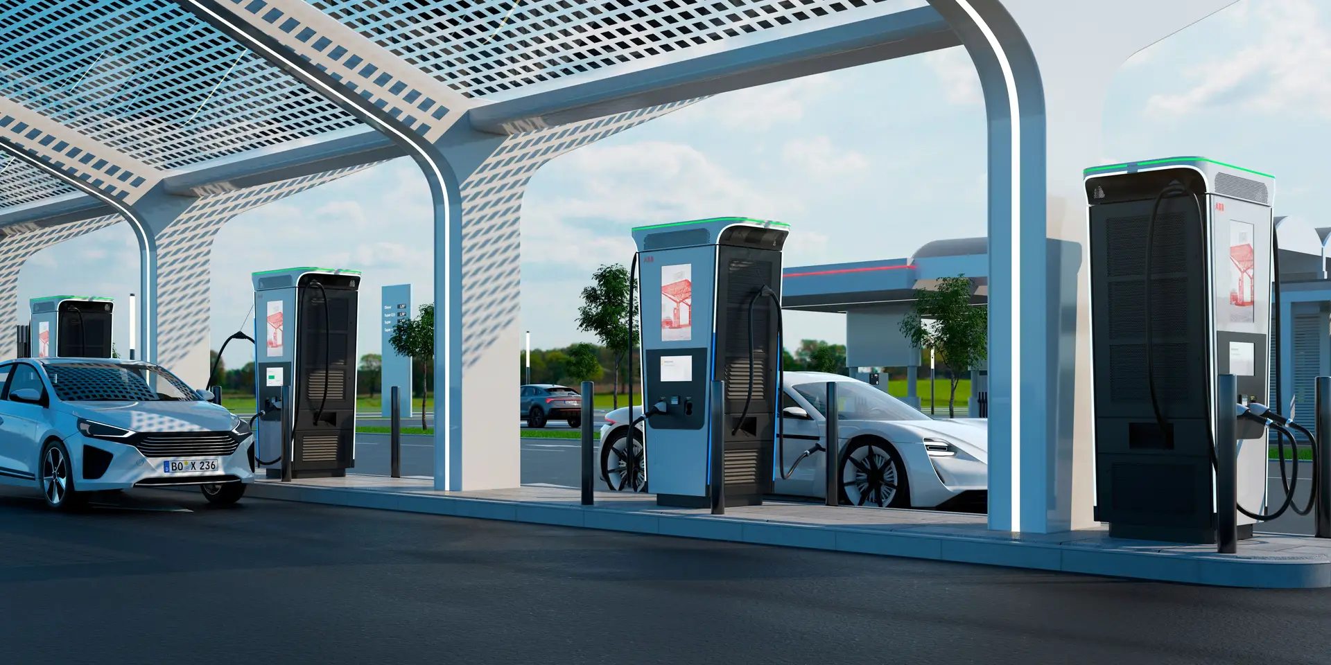Carros elétricos. Vêm aí postos de carregamento que garantem bateria cheia em 15 minutos (quase igual às atuais bombas de combustível)