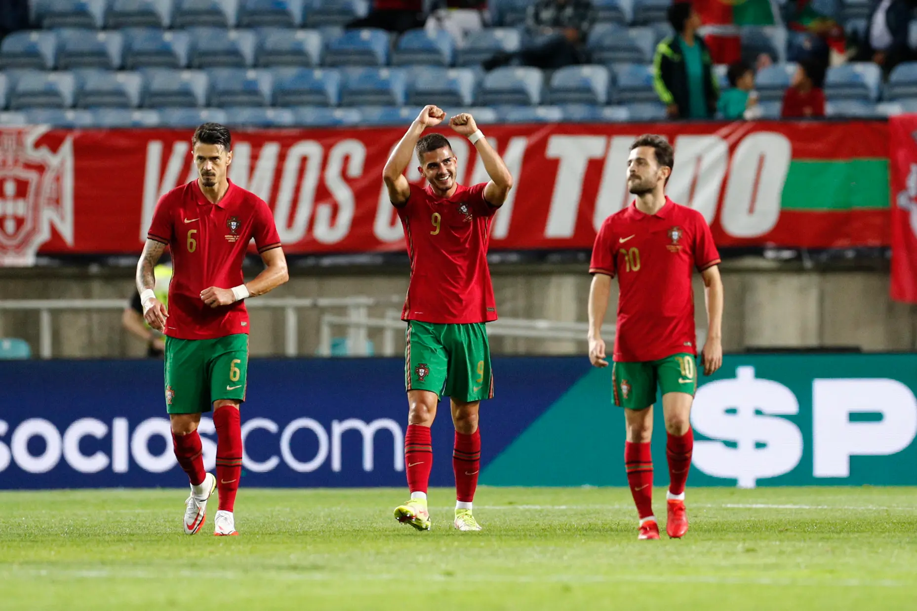 Portugal vence Qatar por 3-0 em jogo particular