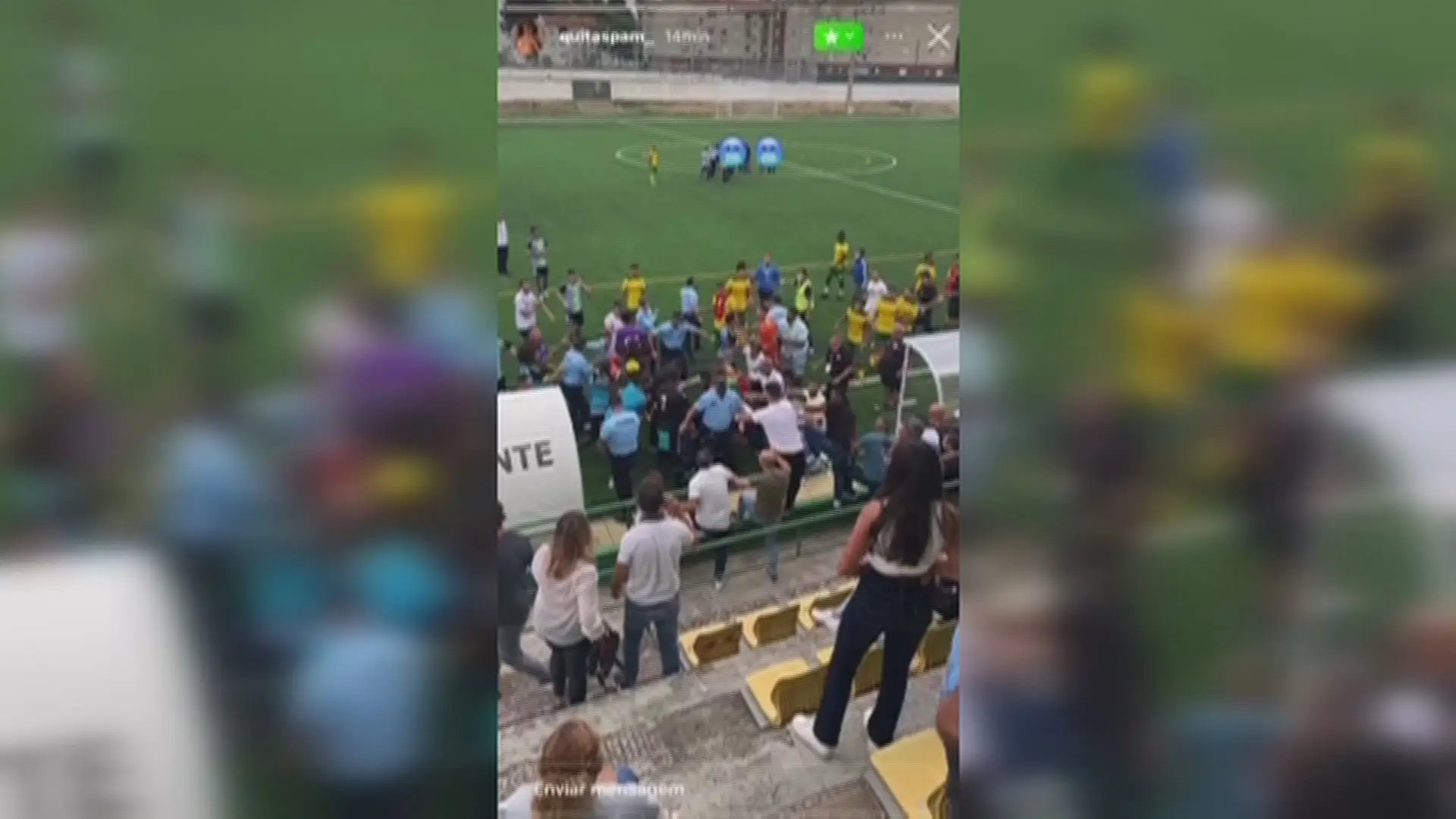 IGAI abre inquérito à atuação da PSP no final do jogo de futebol no Montijo
