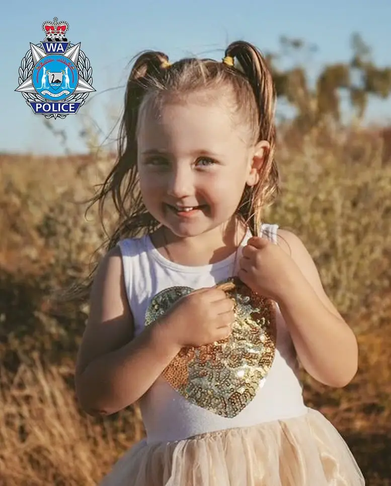 Desaparecimento de Cleo Smith: polícia australiana acredita que criança de 4 anos foi raptada