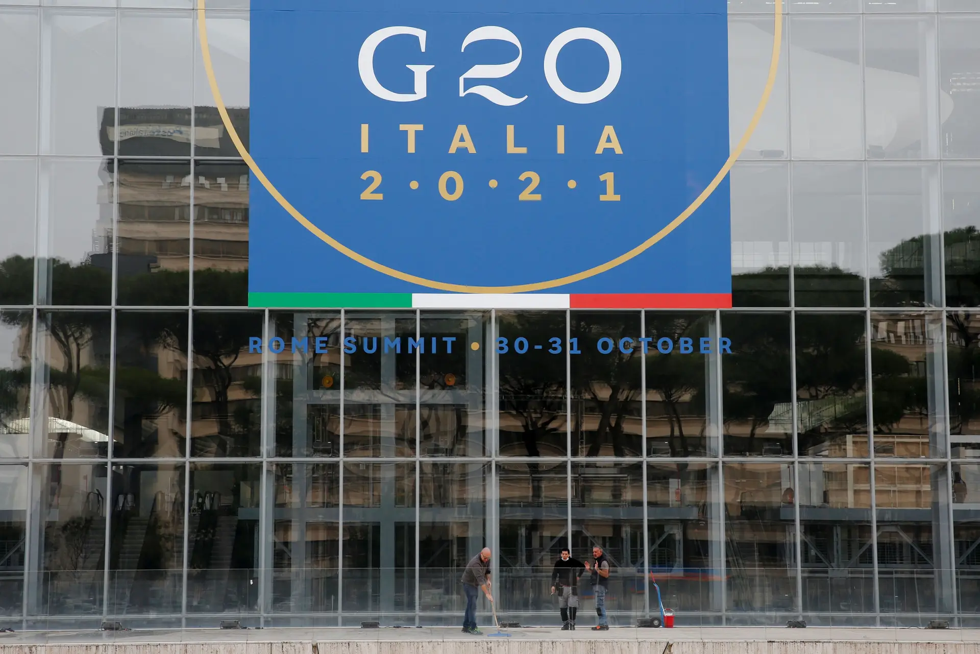 G20 reúne-se em Roma com alterações climáticas e combate à pandemia na agenda
