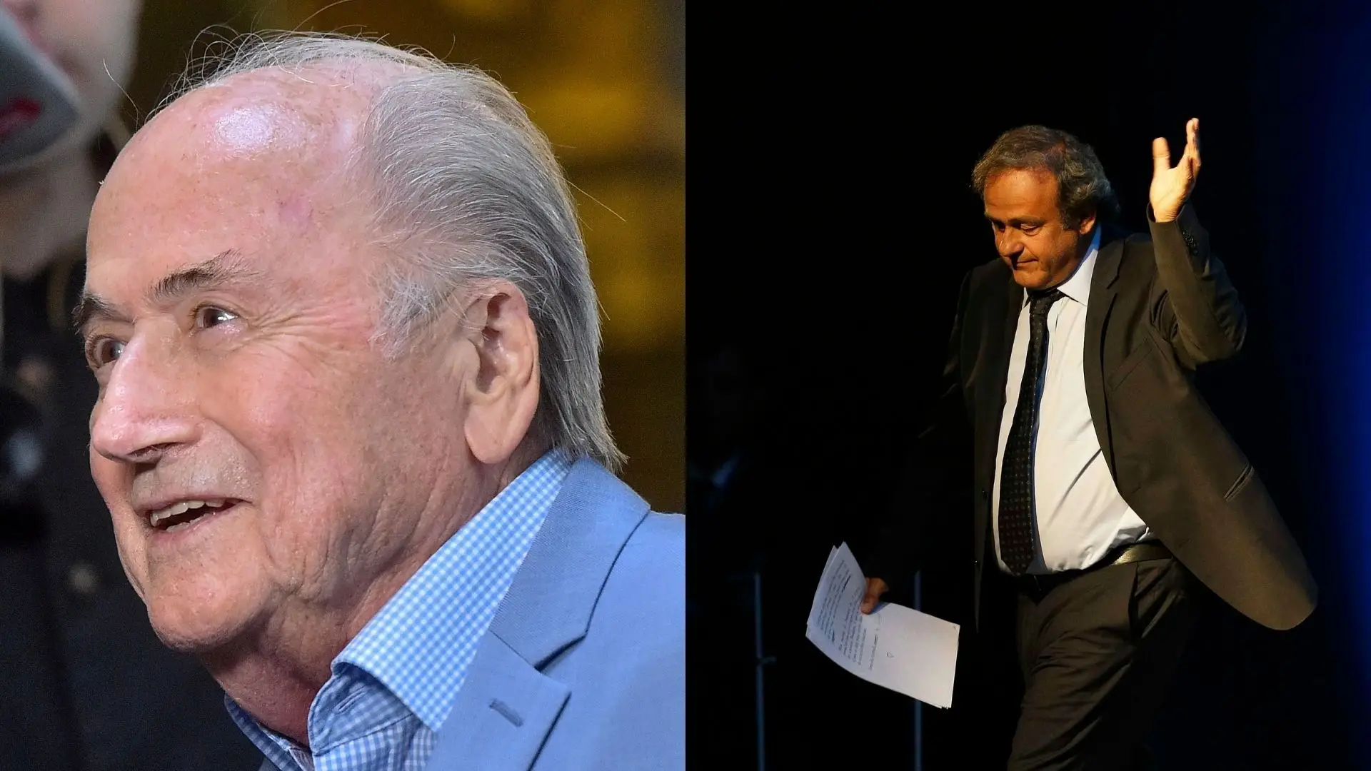Justiça suíça acusa Blatter e Platini de fraude