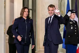 Macron e Kamala Harris estão unidos em defesa do multilateralismo contra a pandemia