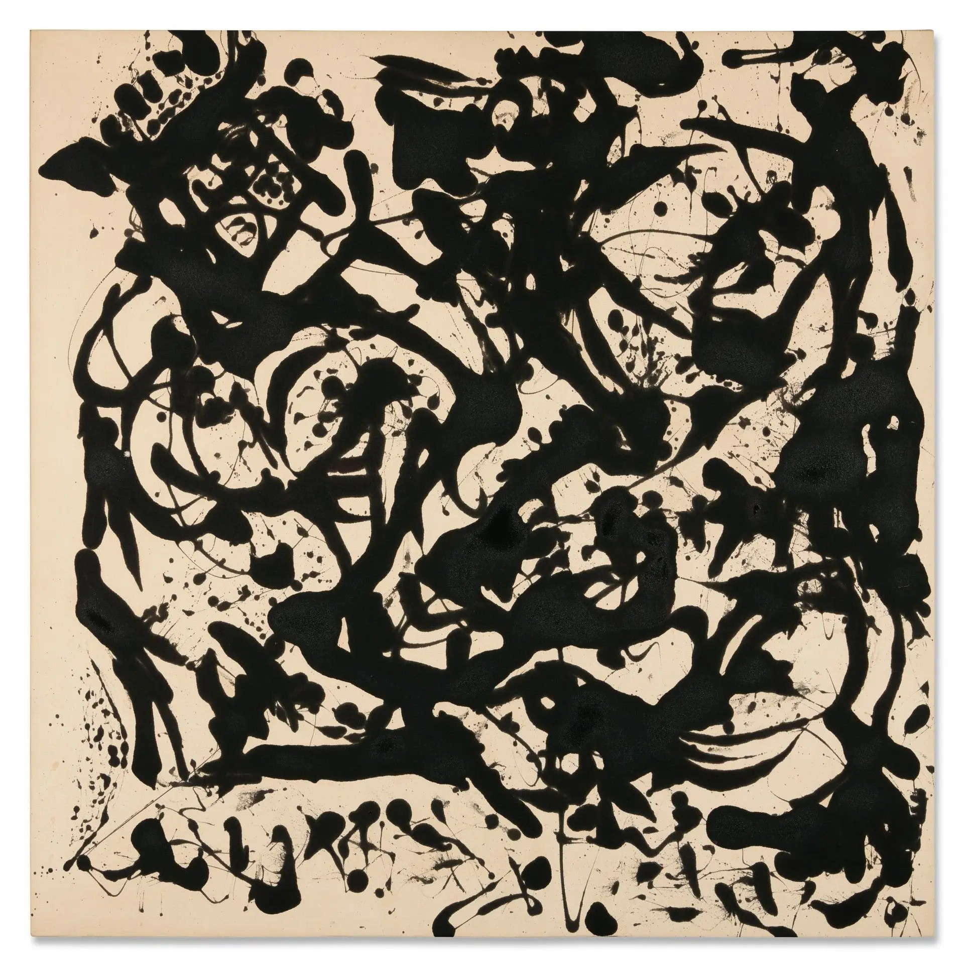 Obra de Pollock bate recorde do artista em leilão com 54 milhões de euros