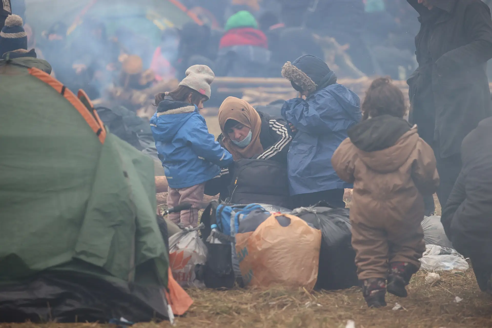 Bielorrúsia e Alemanha acordaram negociações ao nivel da UE para resolver crise migratória