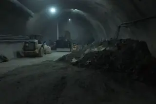 As primeiras imagens das polémicas obras do Metro de Lisboa