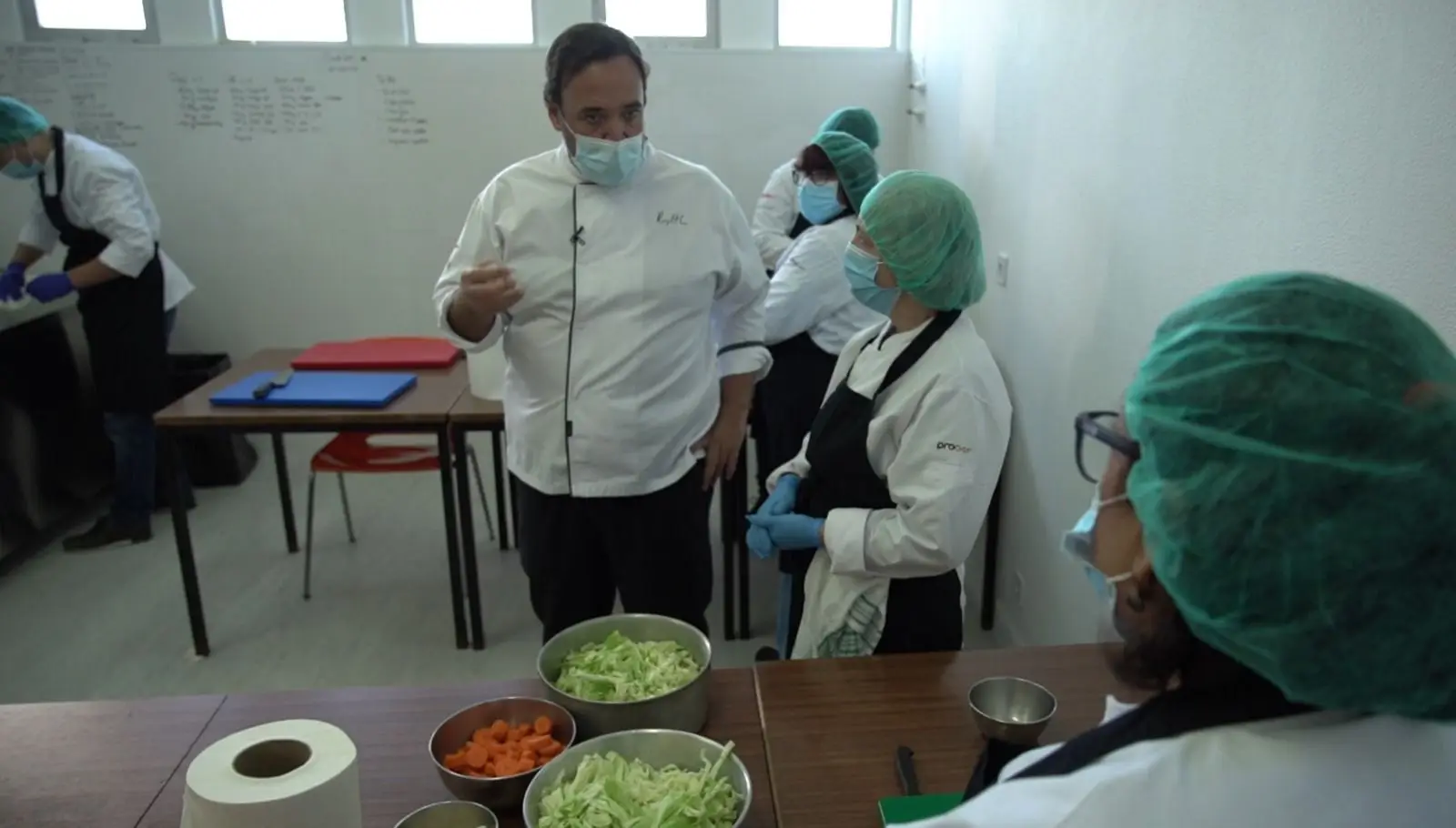 Arte na cozinha como meio terapêutico no Hospital de Santarém