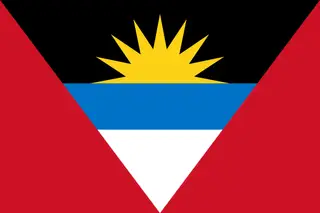 Bandeira de Antígua e Barbuda.