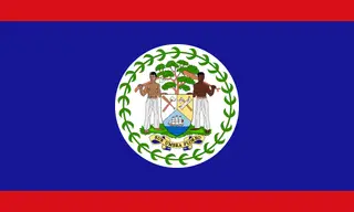 Bandeira do Belize.