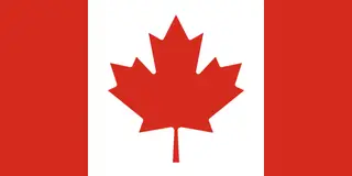 Bandeira do Canadá.