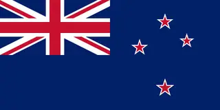 Bandeira da Nova Zelândia.