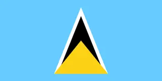 Bandeira de Santa Lúcia.