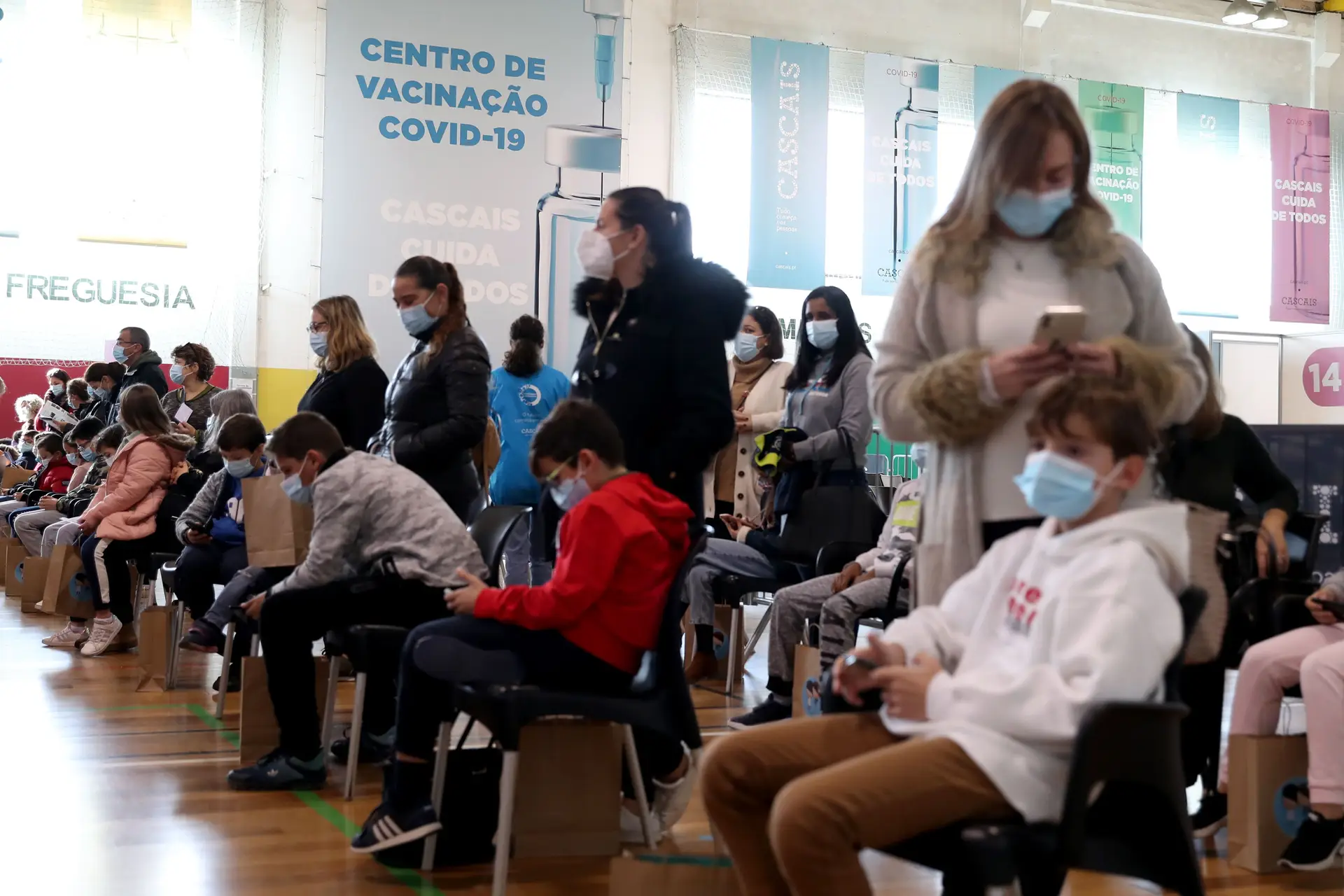 Covid-19: mais de 41 mil crianças vacinadas este sábado