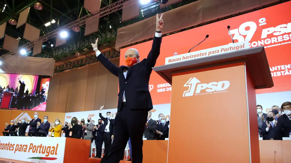Rui Rio no encerramento do 39.º Congresso Nacional do PSD