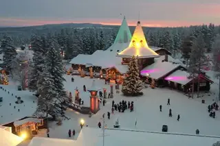 Olhó Natal na Lapónia