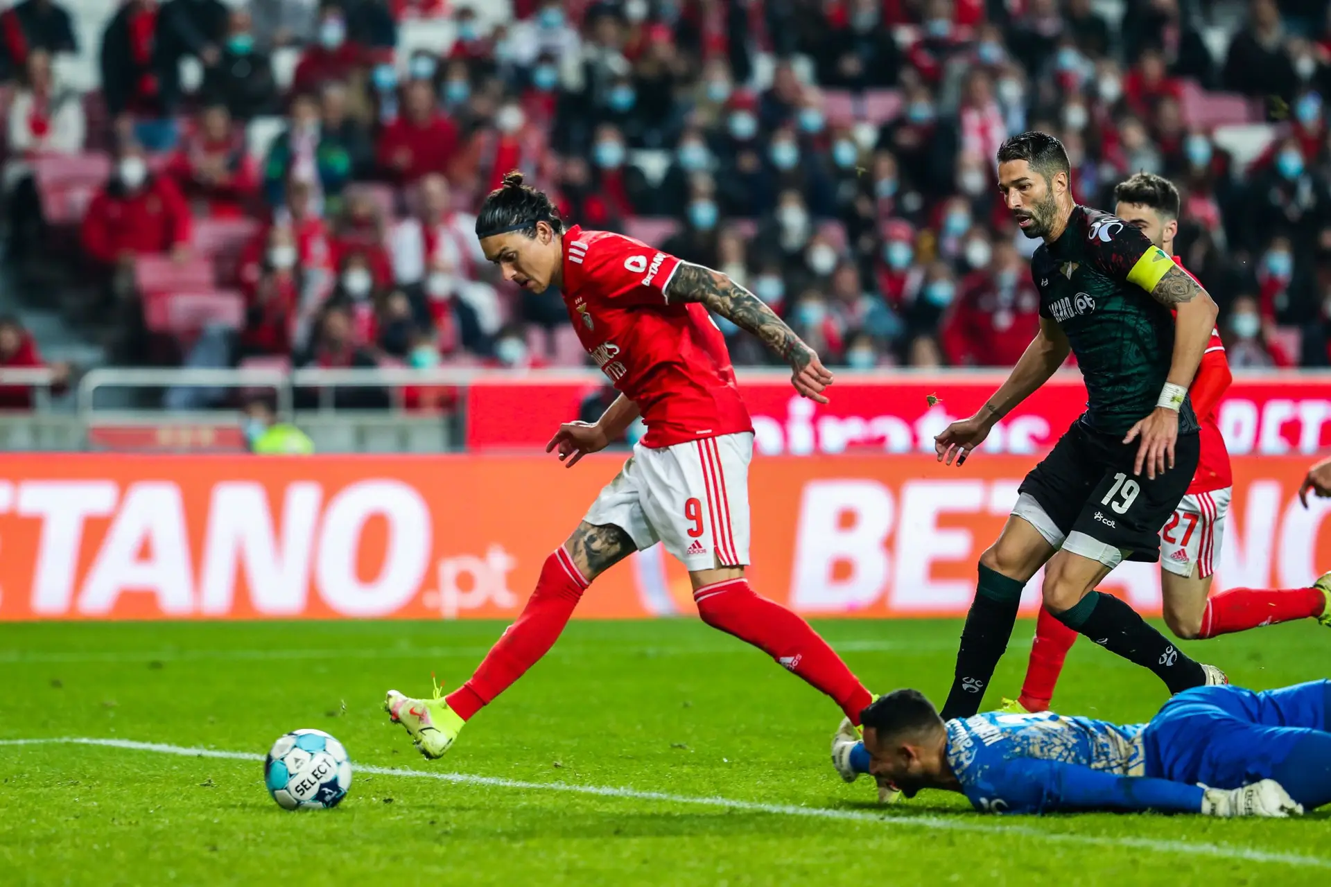 Darwin Núñez marcou golo 6.000 do Benfica na I Liga