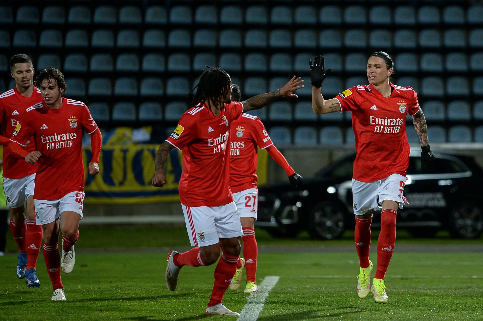 I Liga: Benfica vence por 0-2 na visita ao Arouca