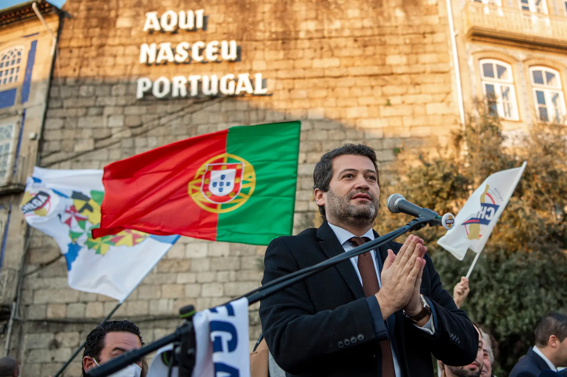 Ventura promete subsídio de risco de 300 euros para polícias