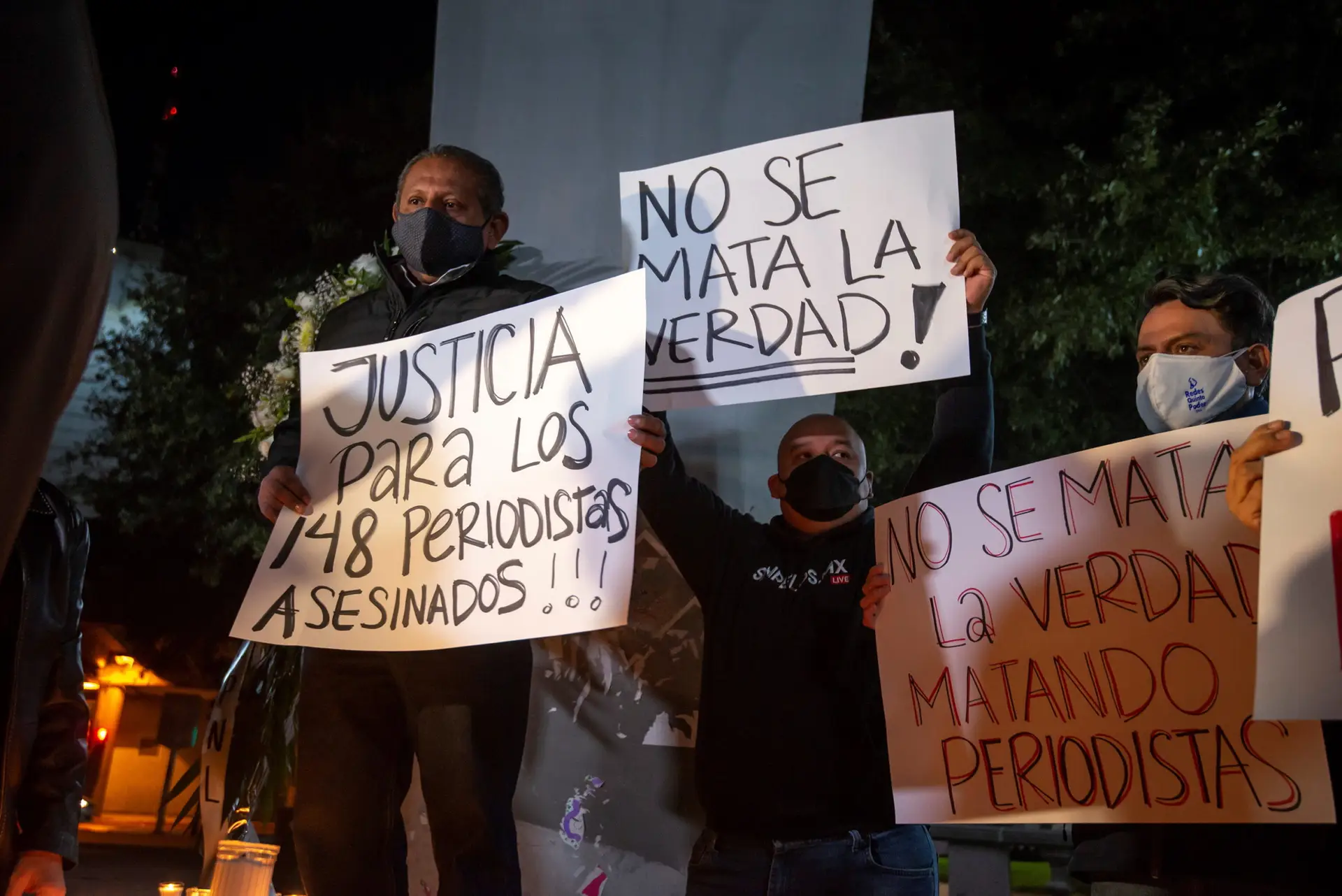 Milhares de jornalistas mexicanos em protesto inédito após homicídios recentes de repórteres