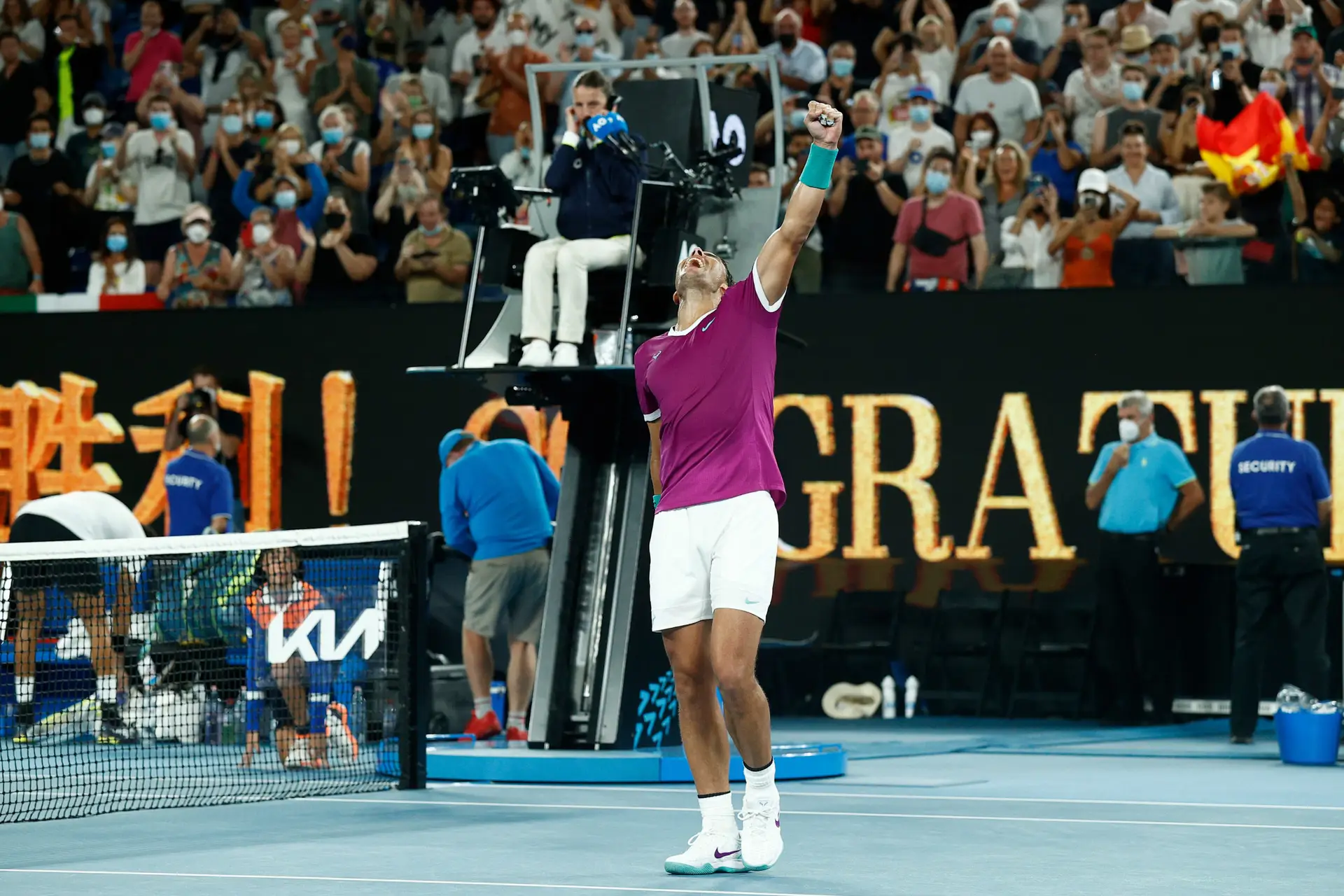 Open da Austrália: Rafael Nadal na final após afastar Matteo Berrettini