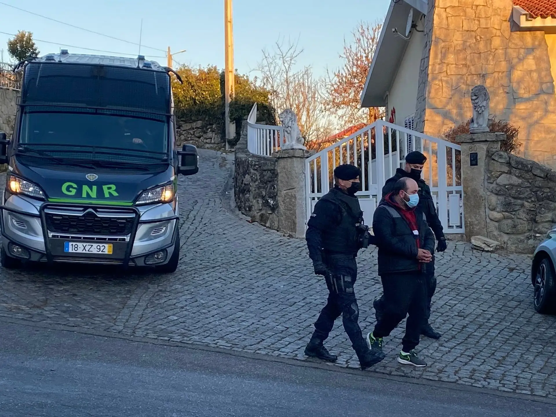 Buscas da GNR em Lamego: detidos suspeitos de vários assaltos