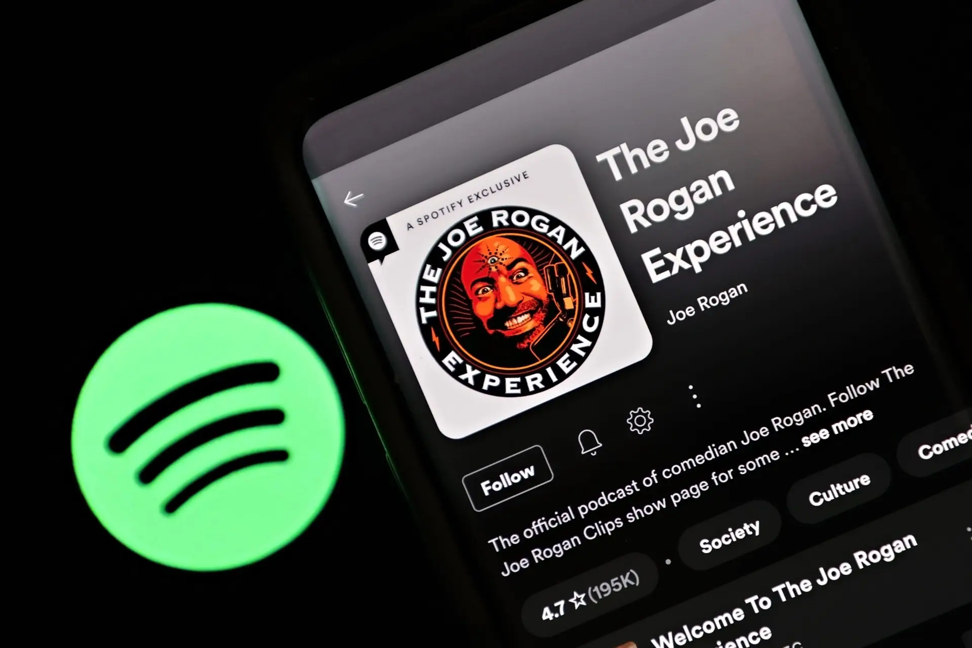 Spotify defende acordo com Joe Rogan apesar da polémica