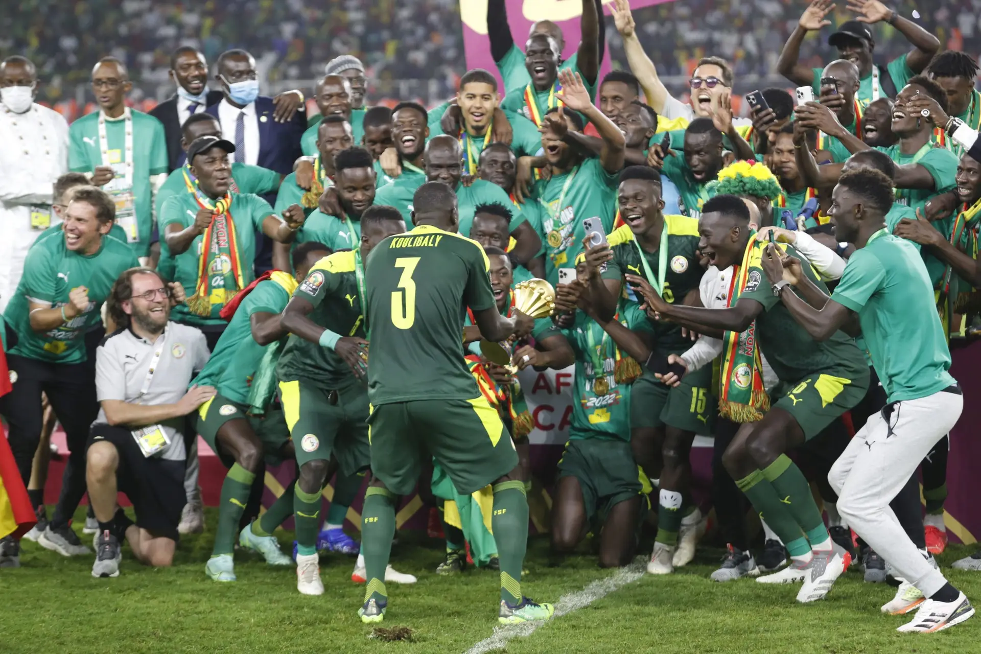 Senegal é a seleção mais representada no melhor onze da Taça das