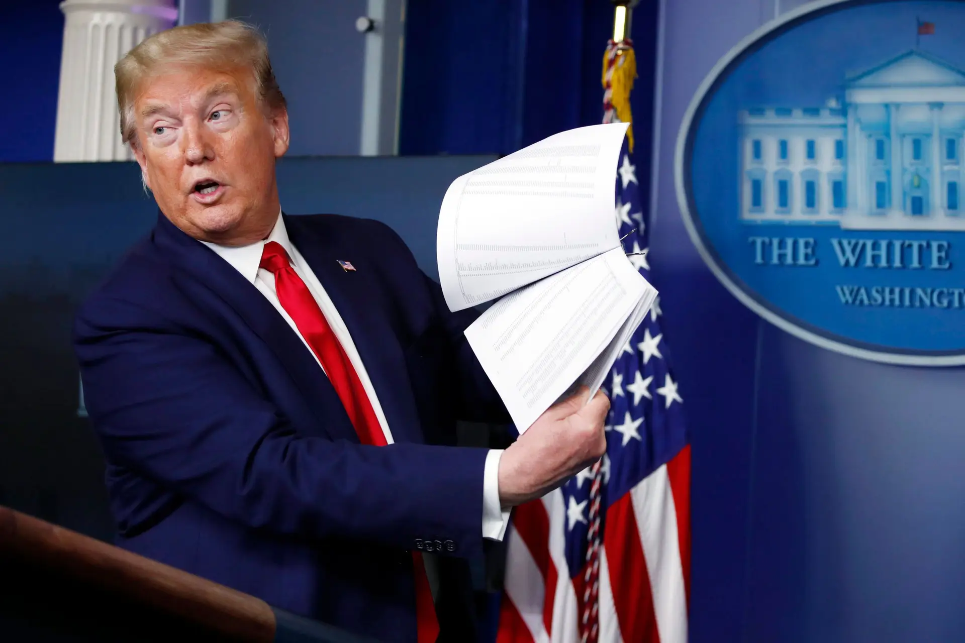 Trump desviou documentos sobre a sua administração e os historiadores estão preocupados