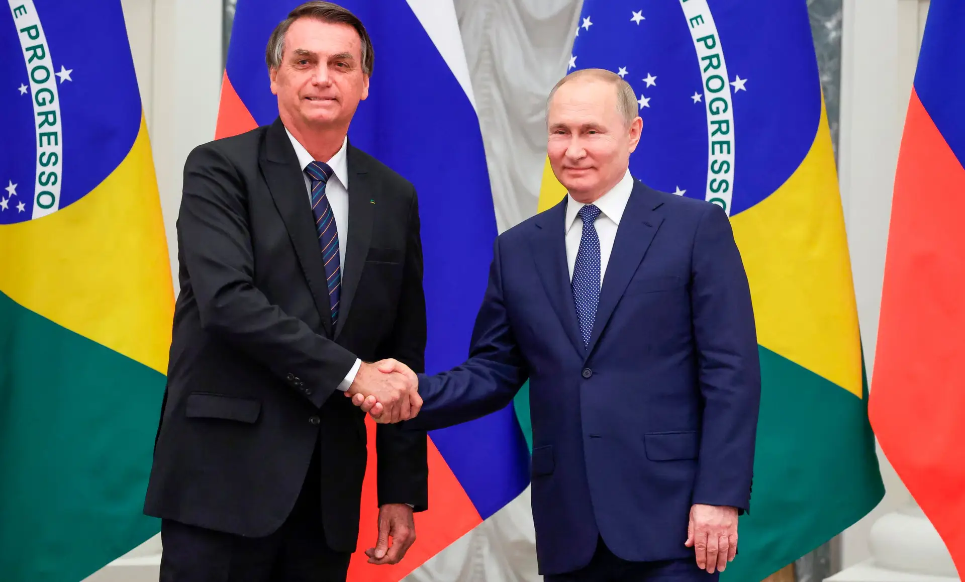 Bolsonaro diz que não aconselhou Putin sobre a situação na Ucrânia