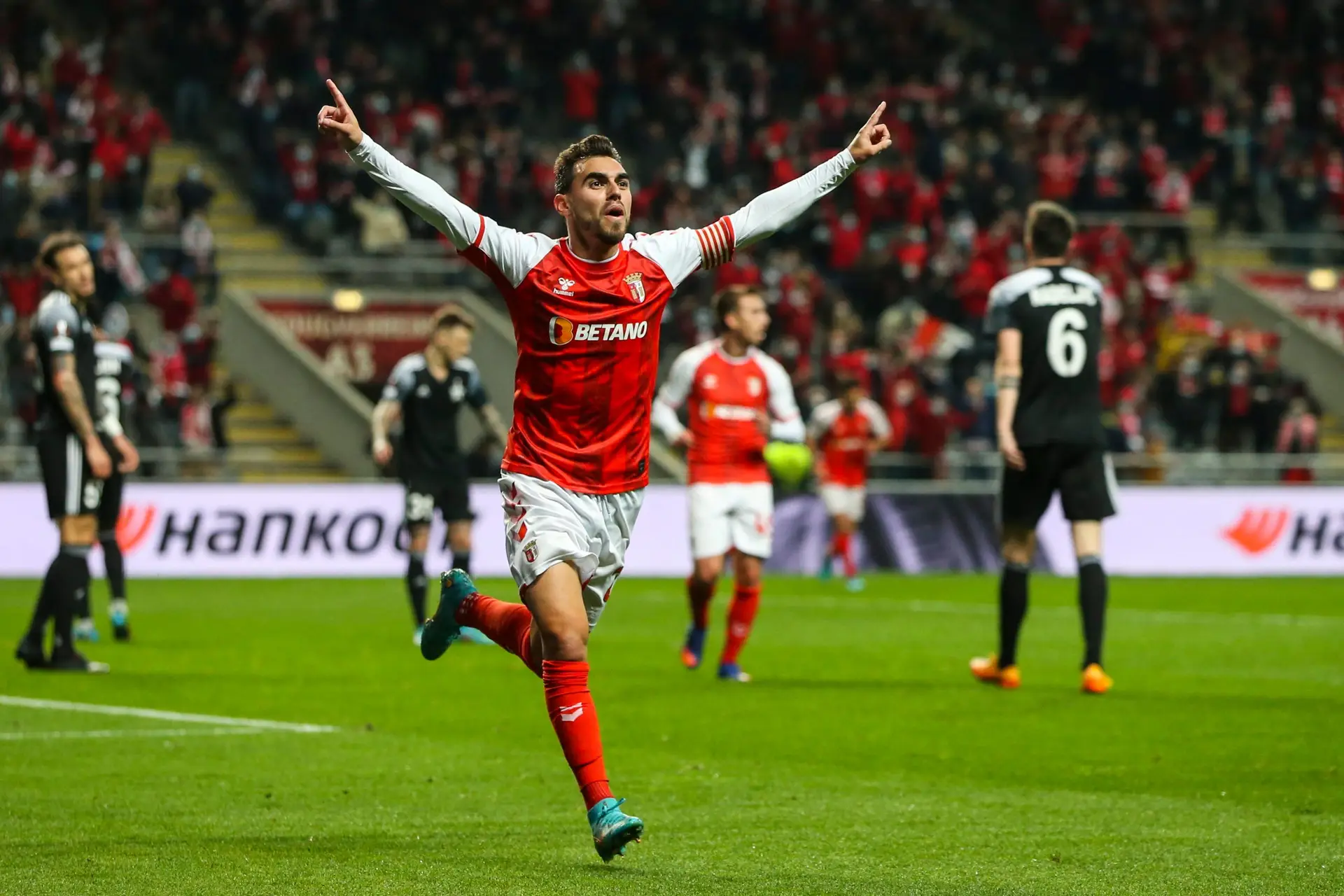 Liga Europa: Sporting de Braga elimina Sheriff e segue para os oitavos