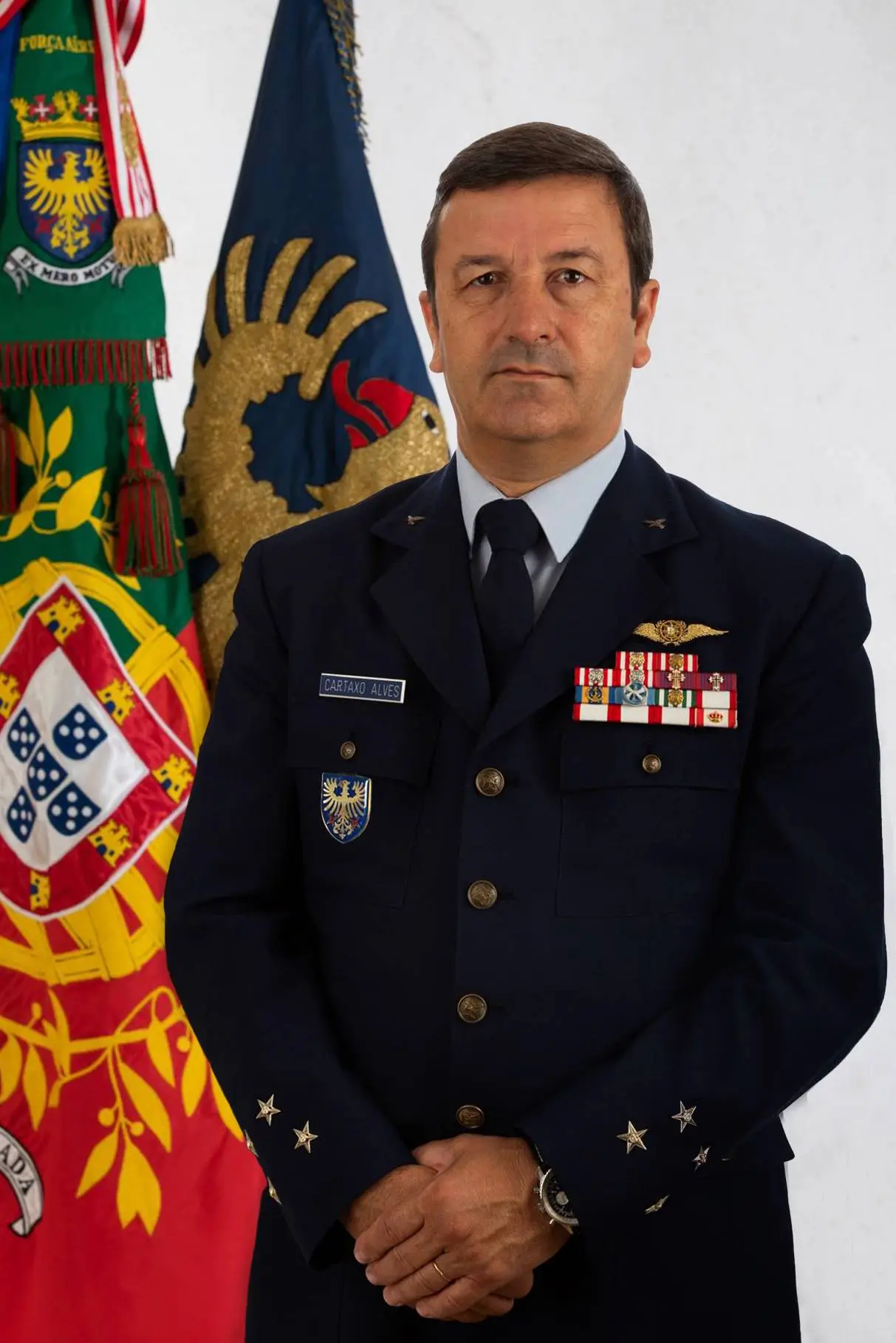 Marcelo deu posse a novo Chefe do Estado-Maior da Força Aérea em cerimónia de escassos minutos