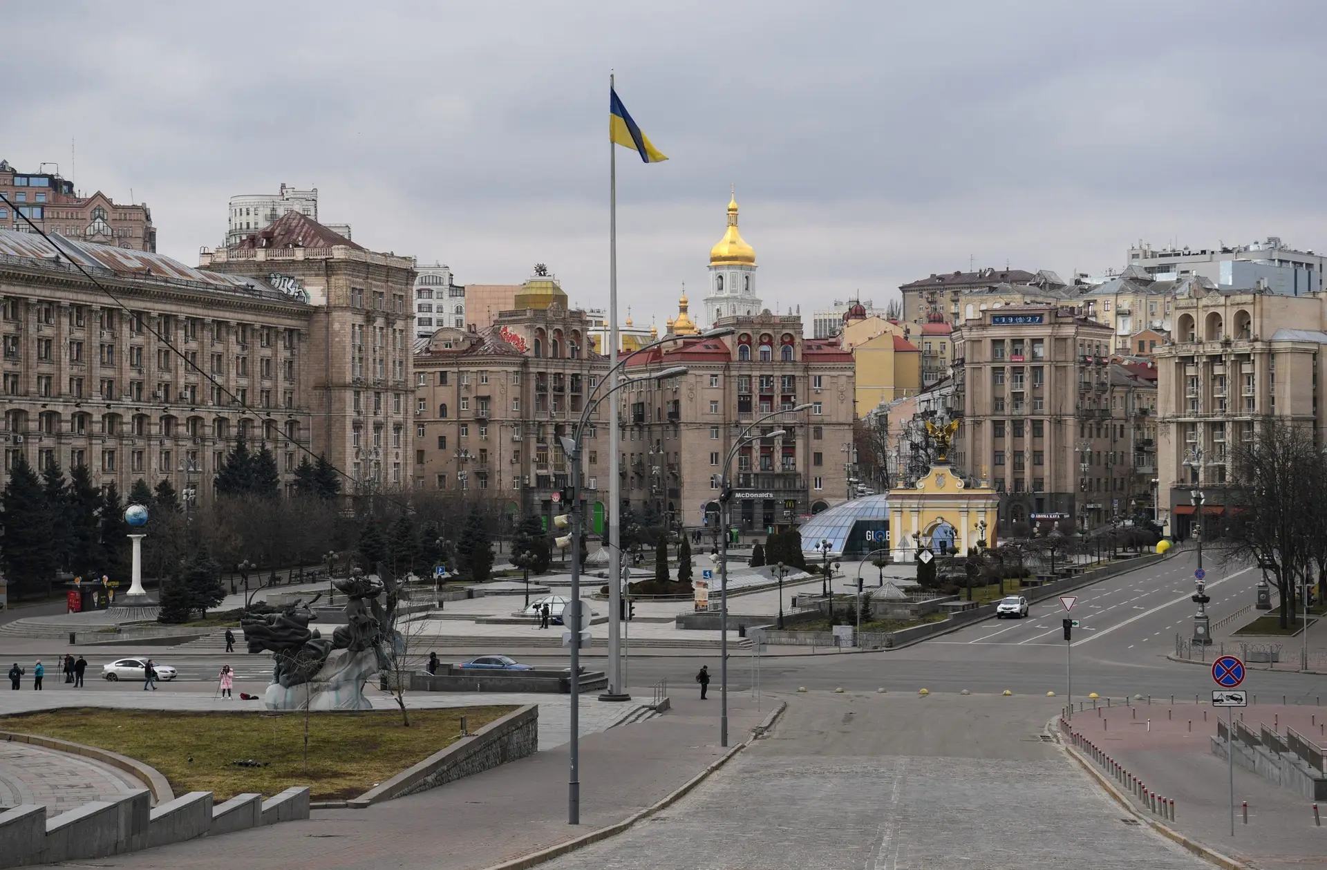 Guerra na Ucrânia: tiros ouvidos no centro de Kiev