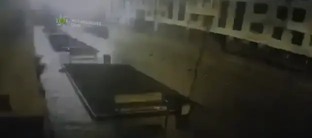 Forte explosão na zona da principal estação de comboios de Kiev