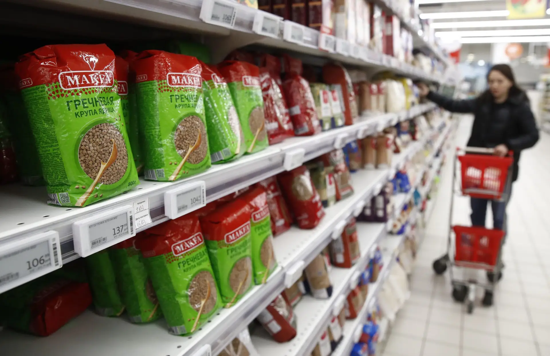Rússia vai começar a racionar alimentos no país