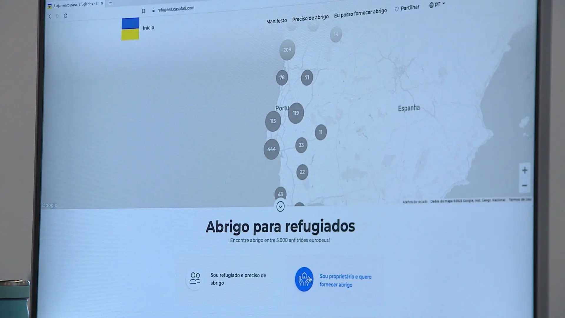 Guerra na Europa: portal ajuda ucranianos a encontrar casa em países europeus