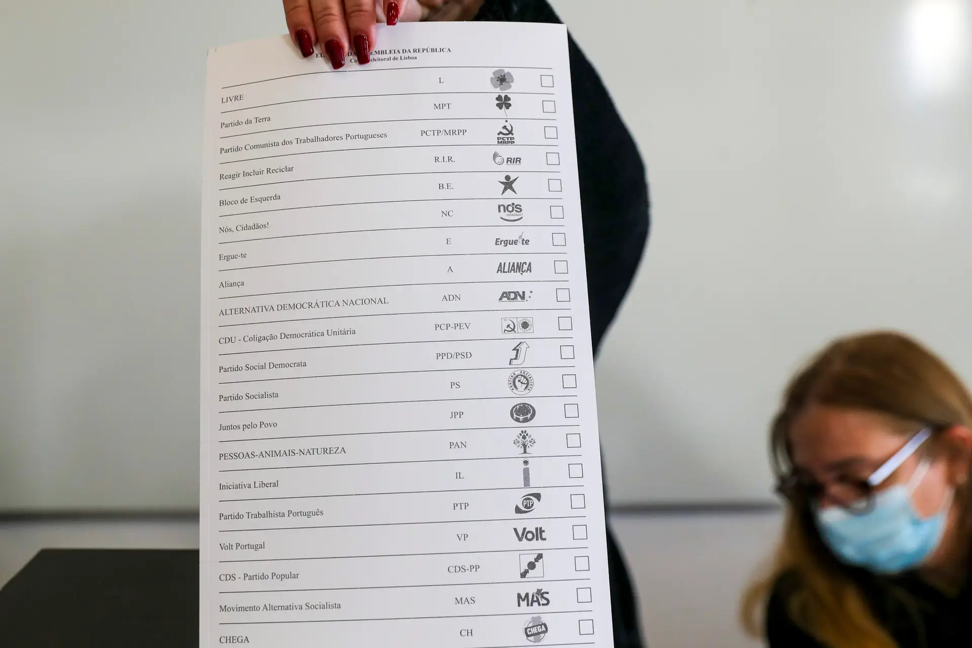 Legislativas: repetição de votação na Europa com 152 votantes presenciais