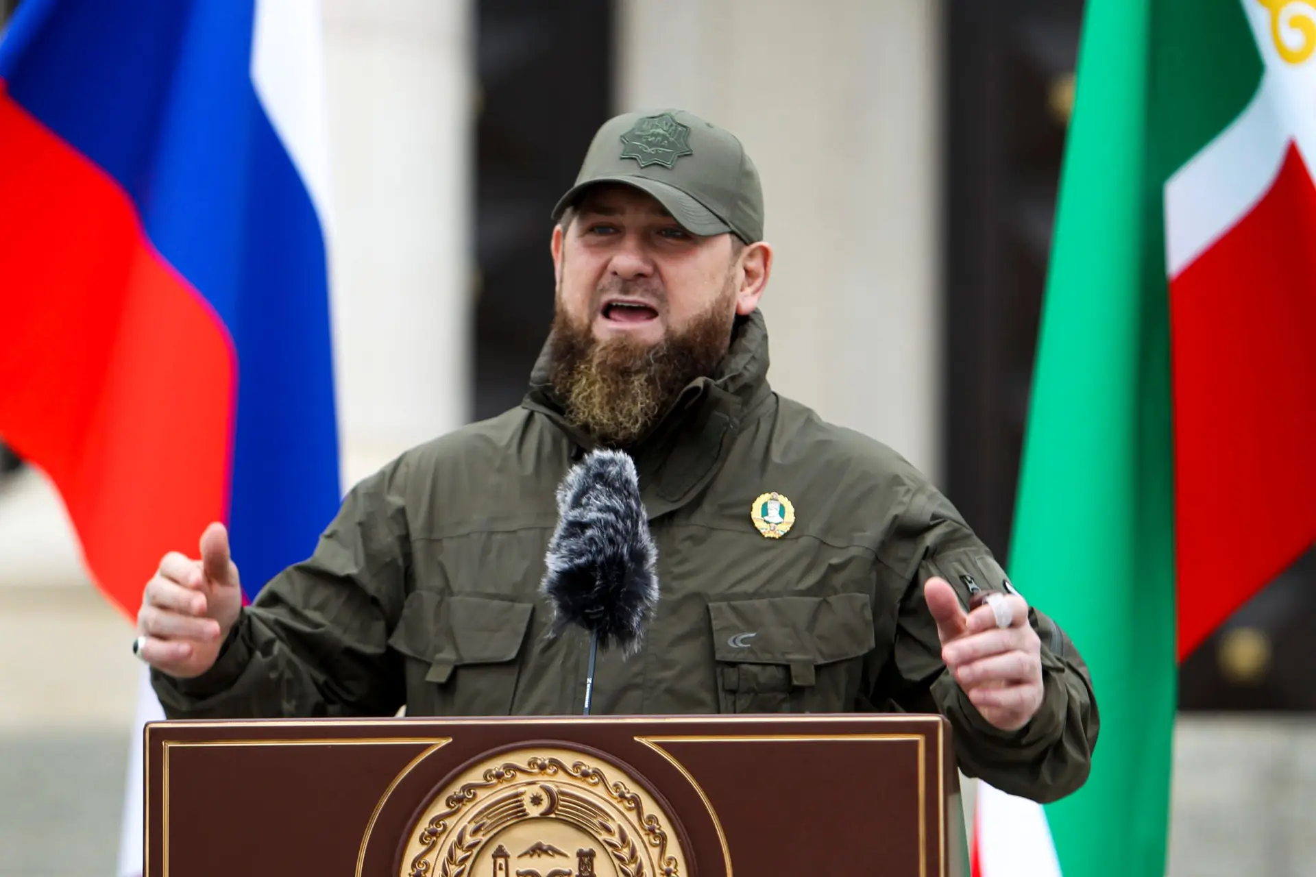 Líder checheno Kadyrov afirma estar perto de Kiev